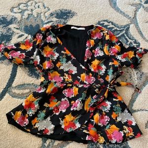 Zara Floral Blouse